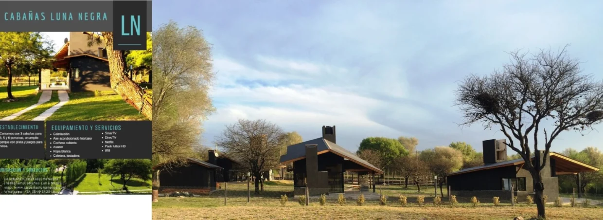 Cabañas Luna Negra en Villa General Belgrano